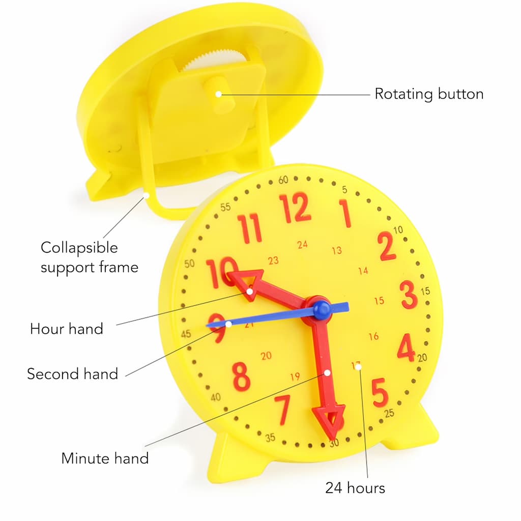 Clock Reading - Spielzeug zum Erlernen der Uhrzeit