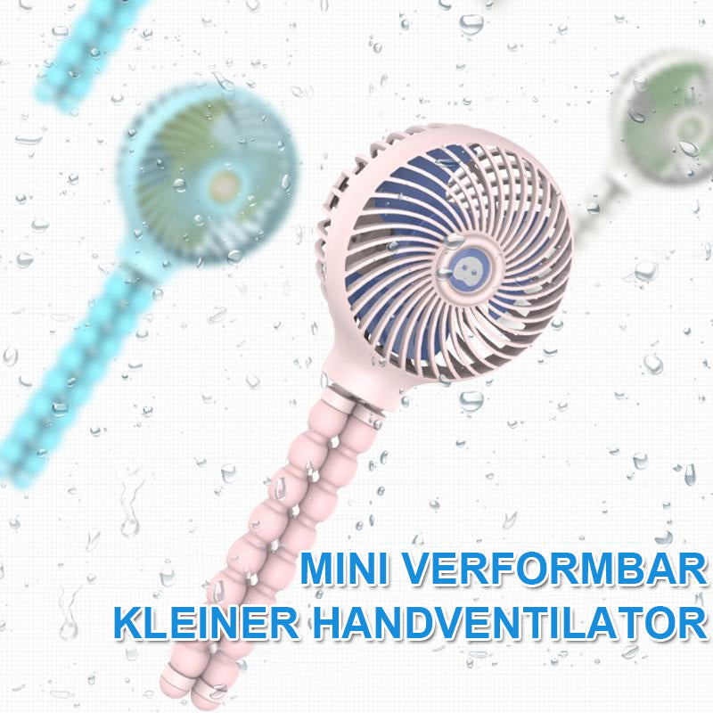 Gluschwein - Mini Verformbarer Tragbarer Ventilator