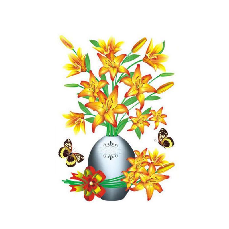 Gluschwein - 3D Stereo Vase Wandaufkleber 007