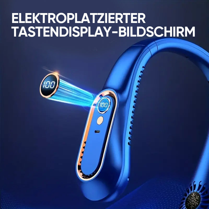 Gluschwein - Nackenventilator, wiederaufladbarer USB-Lüfter