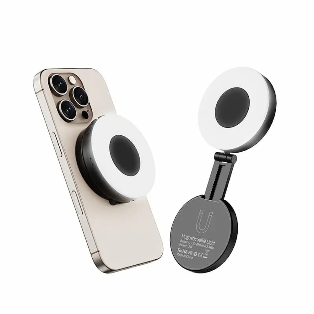 MagRingLight - Magnetischer Lichtdiffusor — Perfektes Licht für Foto & Livestream