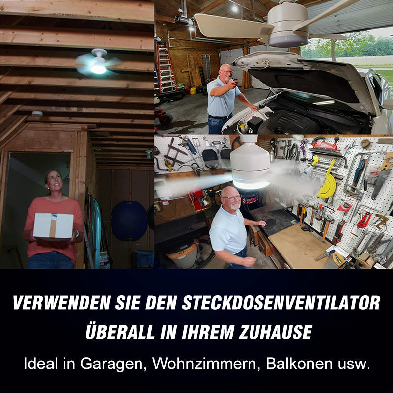 Gluschwein - Deckenventilatoren mit Licht und Fernbedienung