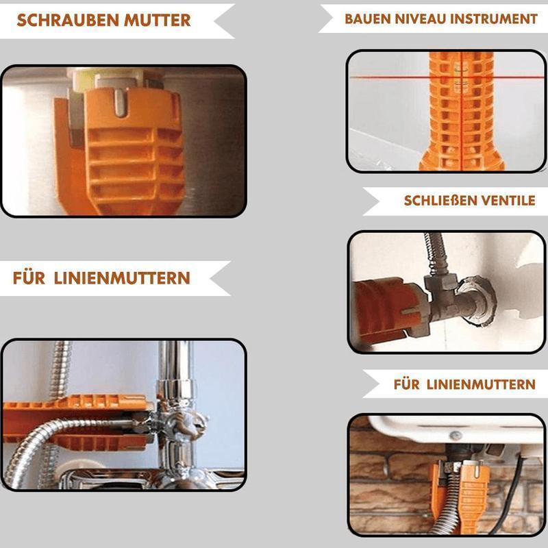 Gluschwein - Werkzeuge für den Austausch von Wasserhähnen