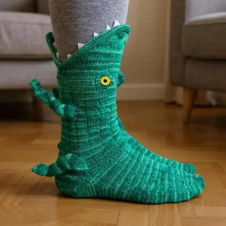 AnimalSocks - Lustige Tier-Umarmungs-Socken — Socken, die dich den ganzen Tag umarmen