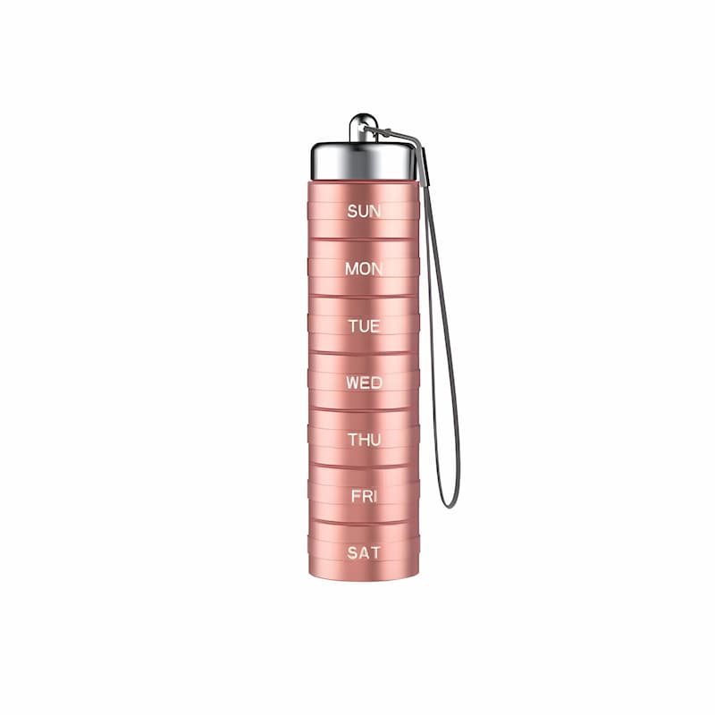 Gluschwein - Pill Bottle - Tablettendose 7 Tage mit Wocheneinteilung