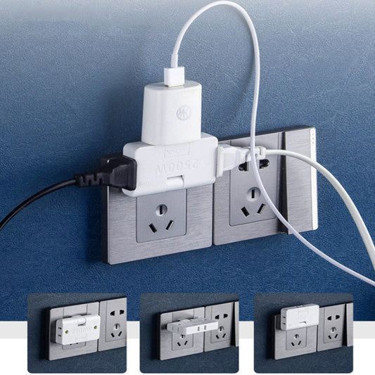 Gluschwein - 3 in 1 drehbarer Steckdosenkonverter