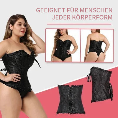 Gluschwein - Body Shaper Bustier mit Schnürung für Damen