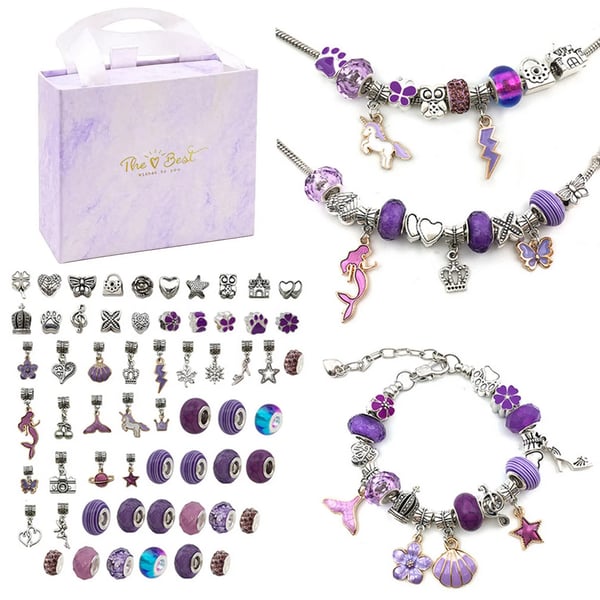 Gluschwein - Charm Bracelet Kit - Entfessle deine kreative Ader mit jedem dieser bezaubernden Armbänder