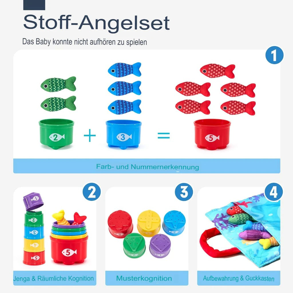 MagnetFishing - Weiches Angel-Spielset