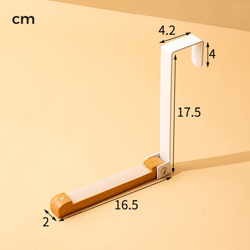 DoorHook - Set mit 2 faltbaren Hakenregalen – Mehr Ordnung ohne Bohren