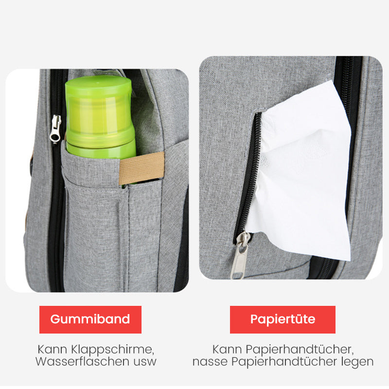 Gluschwein - All-in-One erweiterbare Wickeltasche