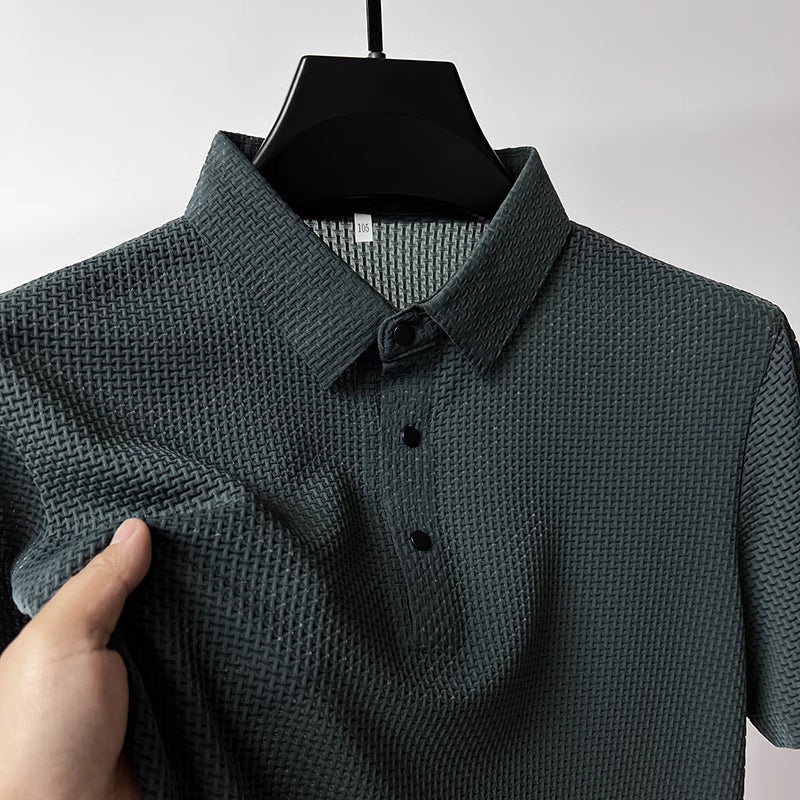 Gluschwein - Mesh Ice Silk Short Sleeve T-shirt Polo Shirt