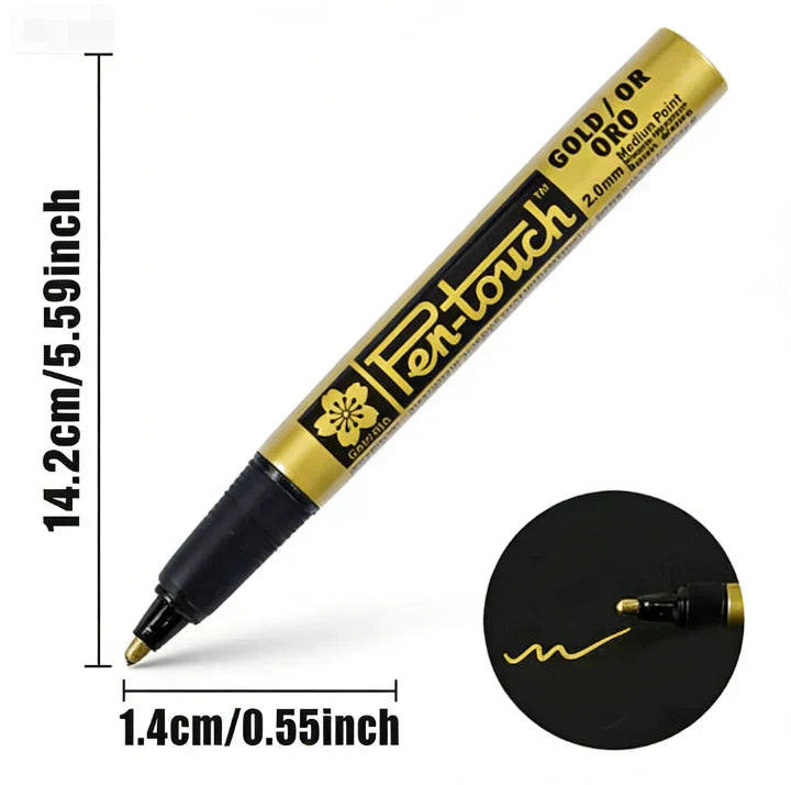 🎩Gekauftes kommt mehr geliefert🐦Goldener Grabsteinmarker zur Restaurierung verblasster Grabinschriften