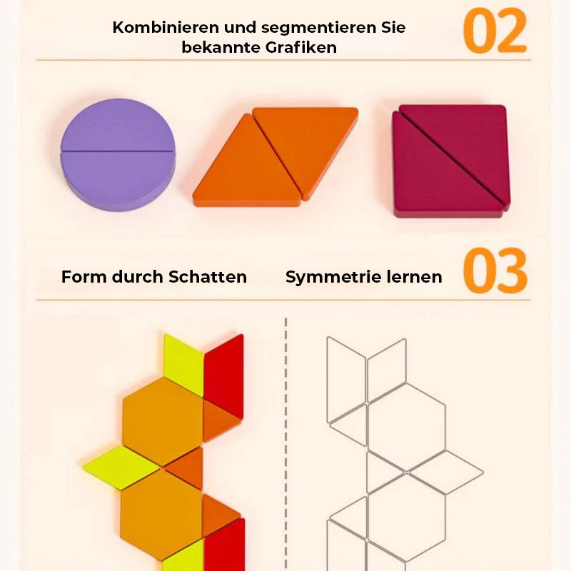 Kreatives Magnetpuzzle