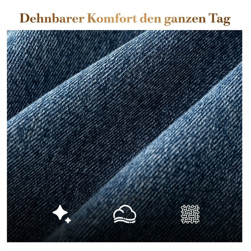 📢📢 2026 Mode-Neuheiten! 💕👖Stretch-Schlagjeans mit hohem Bund