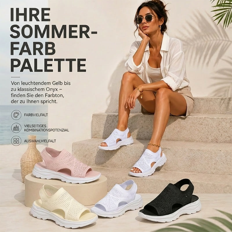 🔥🔥 Atmungsaktive Plateau-Sandalen aus Mesh für Damen