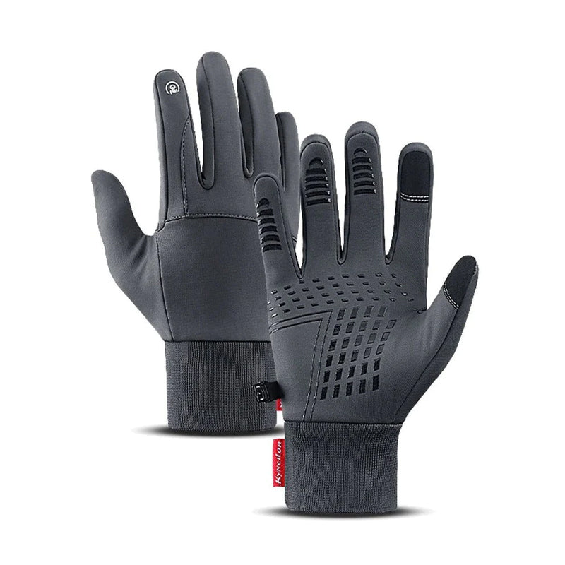 Gluschwein - Water Resistant Thermal Gloves Gray