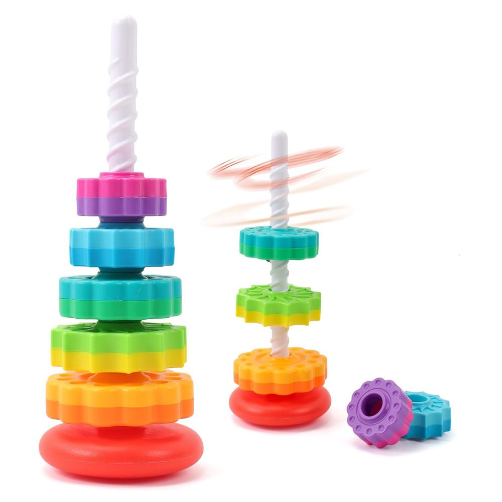 Gluschwein - Drehendes Regenbogenturm Spielzeug