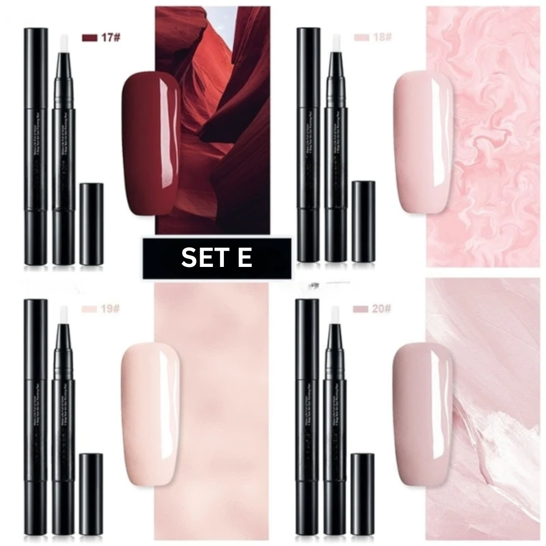 NailFlex (set of 4) - Kreieren Sie schnell atemberaubende Nägel