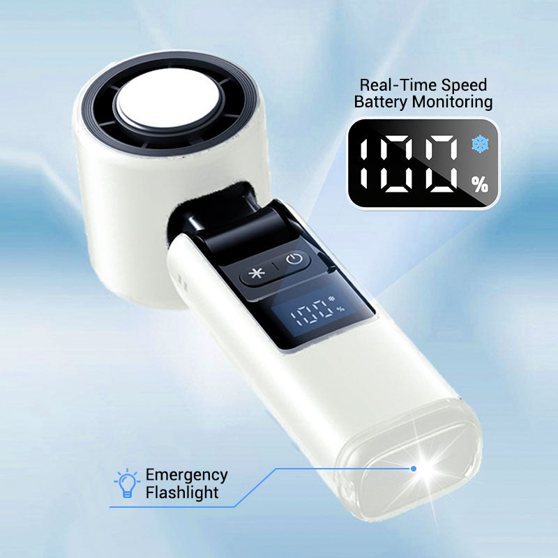 🌞Sommer-Sonderangebot – 50 % Rabatt!!🥳❄️Tragbarer tragbarer und faltbarer leiser Ventilator