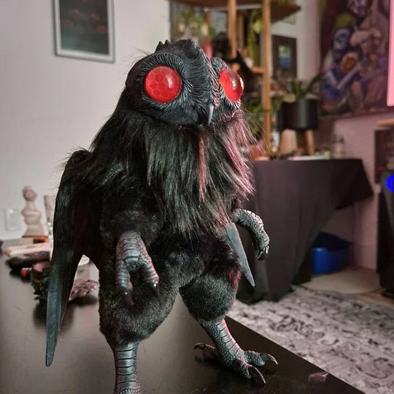 Gluschwein - Mothman Baby bewegliche Kunstpuppe