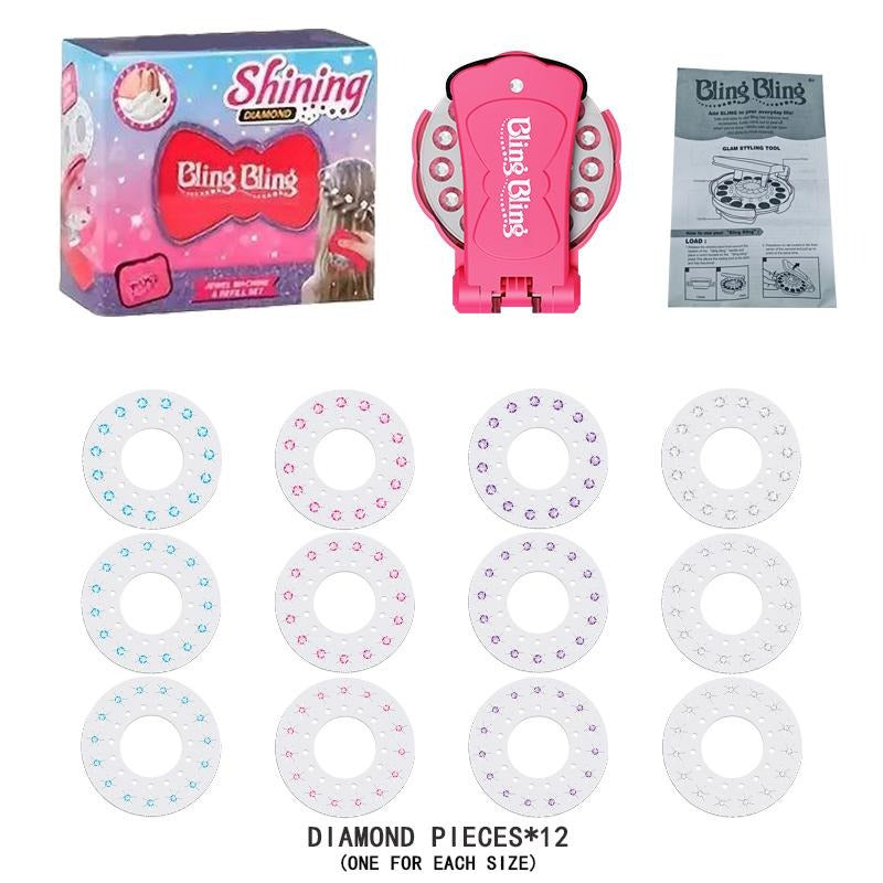 SparkleTouch - Sofortiger Haar- und Accessoire-Schmuckdekorateur