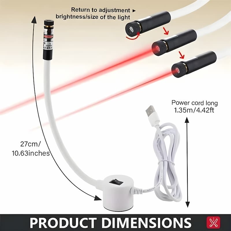 Gluschwein - SewLaser - Magnetische Nähhilfe mit Licht