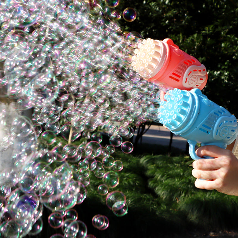 Gluschwein - Seifenblasenmaschine mit 23 Löchern (Inklusive Sprudelwasser)