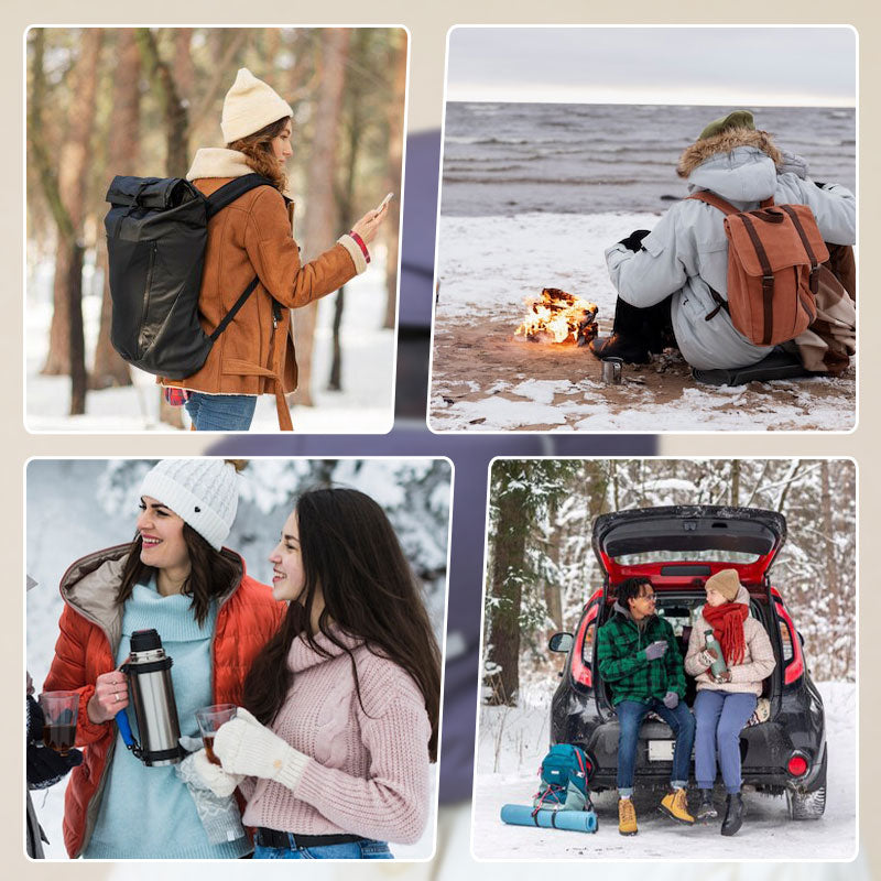 PuffMask - Winddichte Outdoor-Reitmaske mit Brille und vollständiger Abdeckung