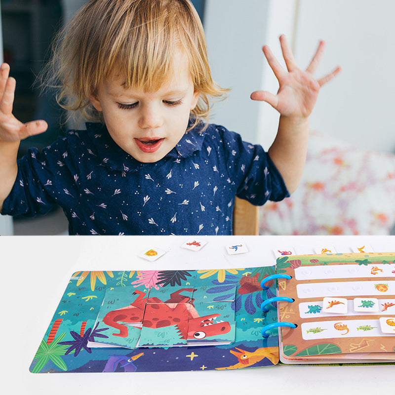 Livre de pâte silencieuse pour l'éveil des enfants