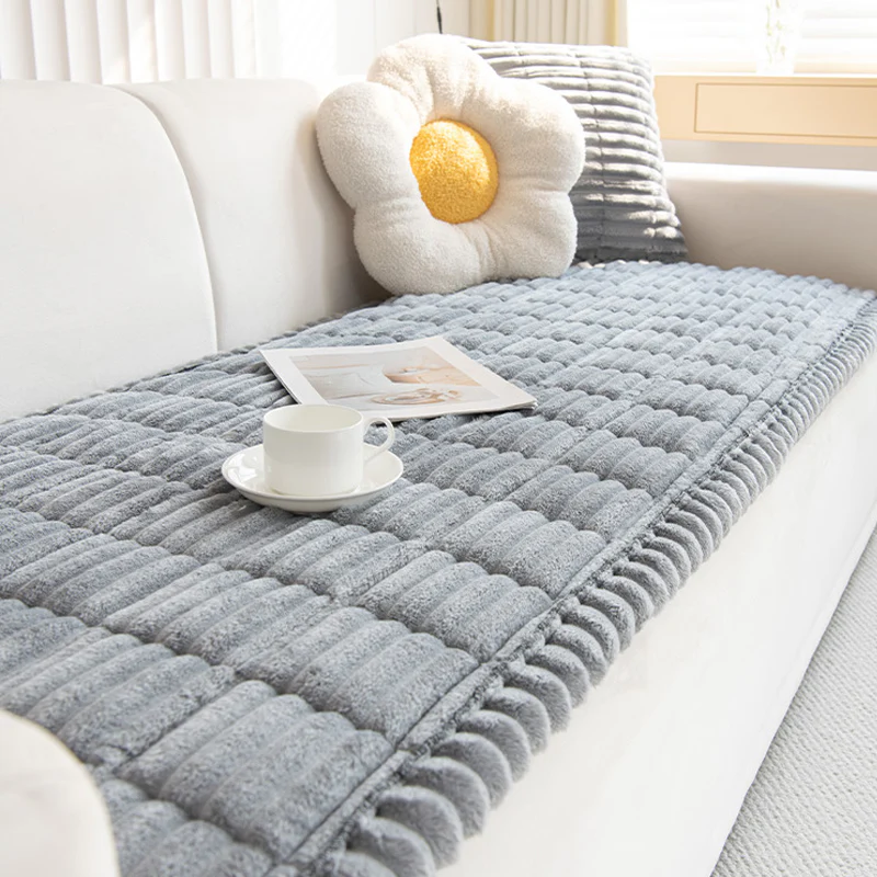 Gluschwein - Sofa Mat - Gestepptes Cord-Sofakissen | Ideal für Haustiere