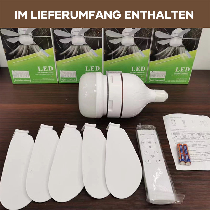 Gluschwein - Deckenventilatoren mit Licht und Fernbedienung