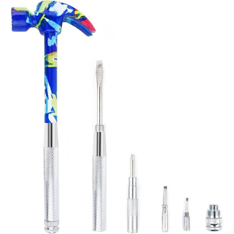 Gluschwein - Multi Hammer - Kompaktes 6-in-1-Hammer-Set