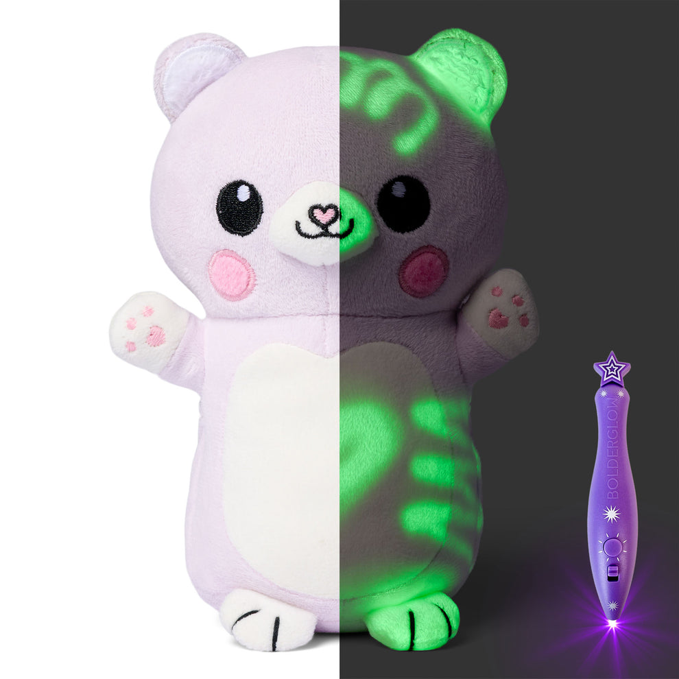 Gluschwein - Drawing Plushy - Zauberhafte Lichtzeichnungen auf diesem Plüschtier