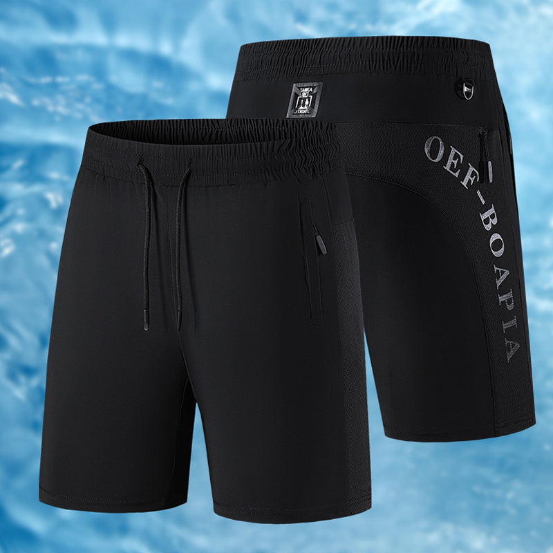 Gluschwein - Sommerliche elastische Sportshorts