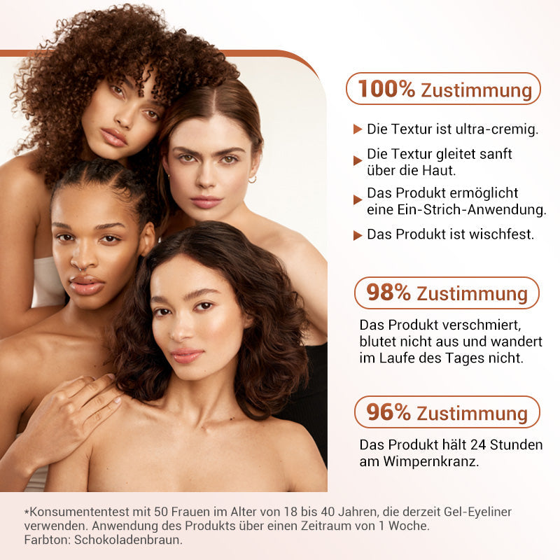 💜KAUFEN SIE 1, BEKOMMEN SIE 1 GRATIS💜Wasserfester, strandtauglicher Gel-Liner
