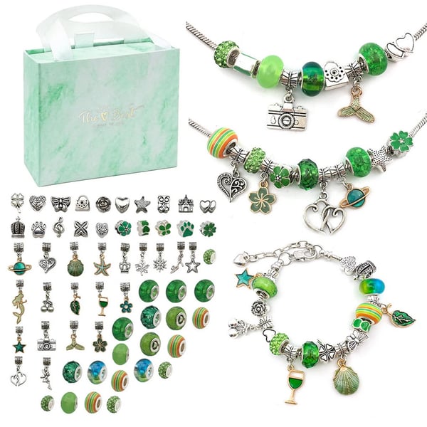 Gluschwein - Charm Bracelet Kit - Entfessle deine kreative Ader mit jedem dieser bezaubernden Armbänder