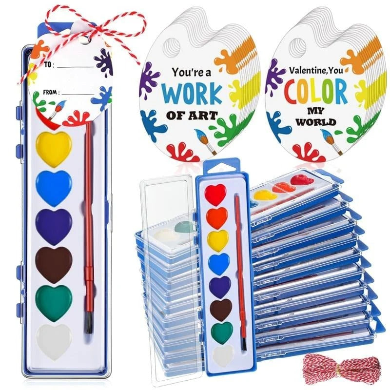 Gluschwein - Heart Paint - Mini-Aquarellfarben-Set
