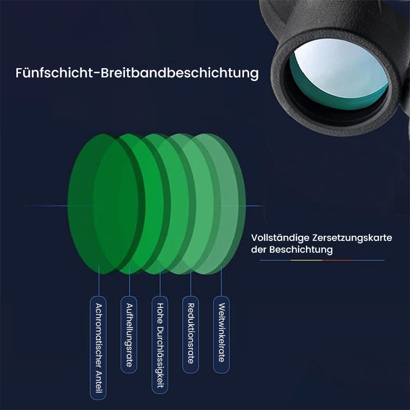 Gluschwein - Tragbares, leichtes monokulares Zielfernrohr