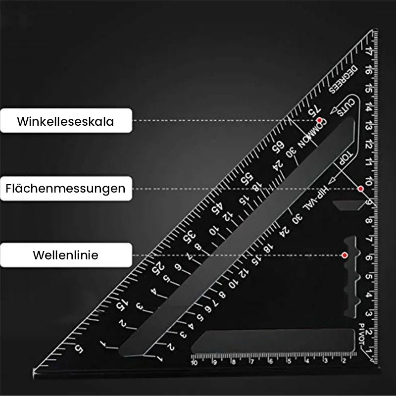 Gluschwein - Multifunktionales Dreieckslineal