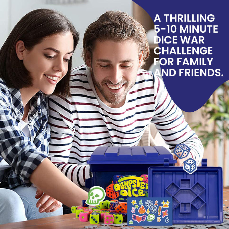 Dumpster Dice - Schnelles Familienspiel mit Würfeln