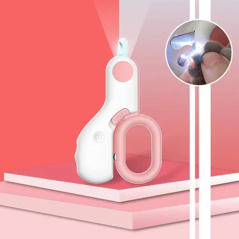Gluschwein - Katzen-Nagelknipser mit LED für präzises Schneiden
