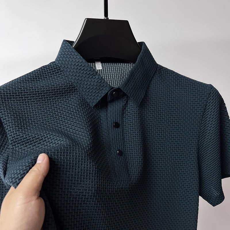 Gluschwein - Mesh Ice Silk Short Sleeve T-shirt Polo Shirt