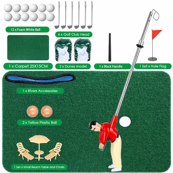MiniGolfer - Indoor-Minigolfspiel-Set