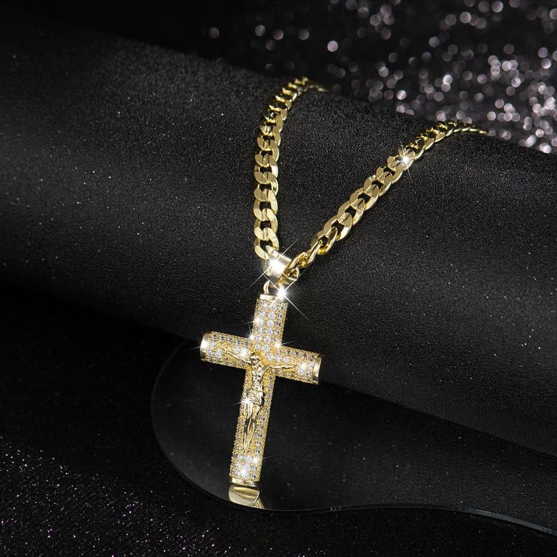 Gluschwein - 🎁Früher Weihnachts-Hot-Sale – 48% RABATT! 🎅✝️Jesus-Kruzifix-Anhänger-Halskette