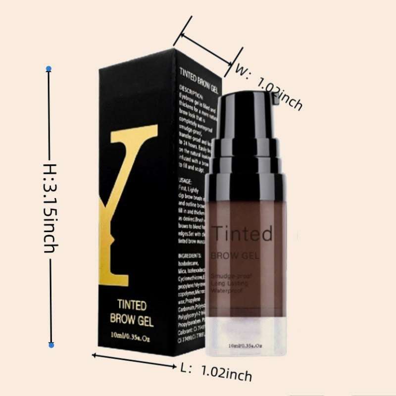 Gluschwein - 💜LETZTER TAG – KAUF 1, ERHALTE 1 GRATIS💜Getöntes Brauengel mit Pflanzenwachs