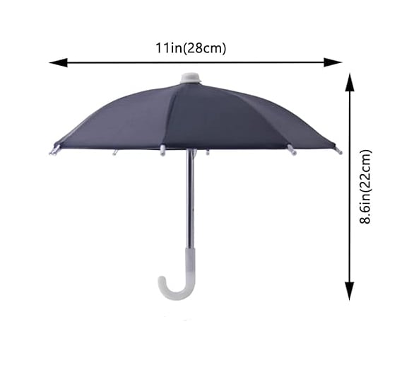 Gluschwein - Handy-Regenschirm-Saugnapf-Ständer für Sonne