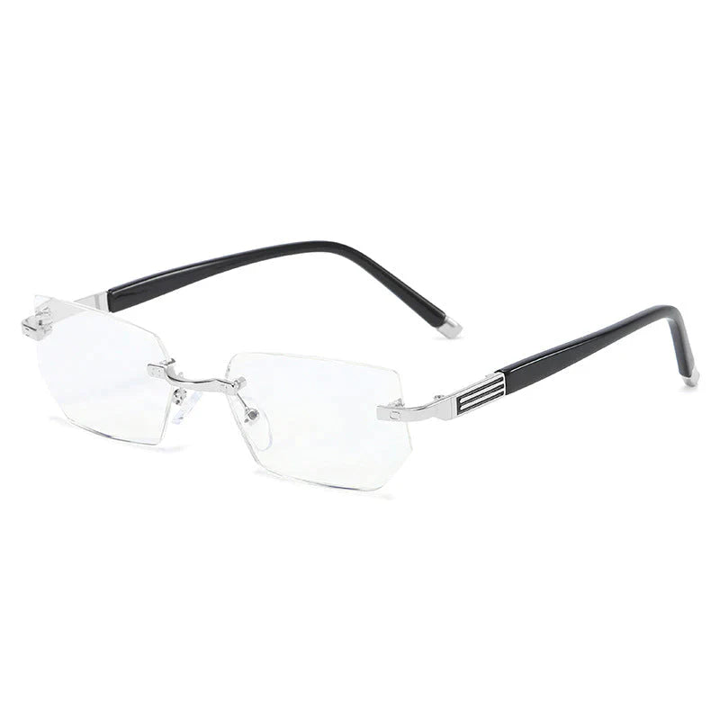 Gluschwein - Anti-Blaulicht-Lesebrille Silber