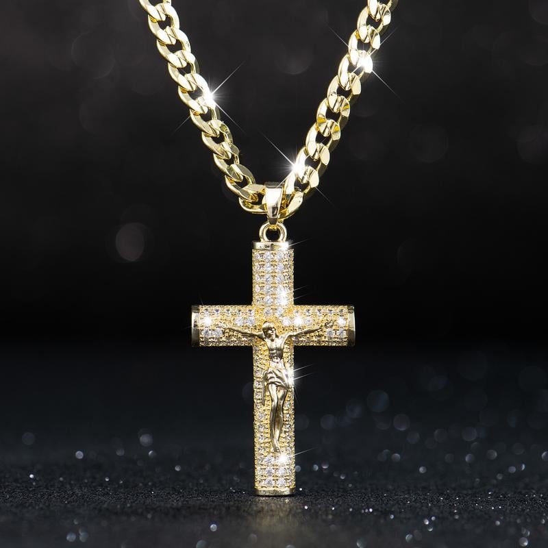 Gluschwein - 🎁Früher Weihnachts-Hot-Sale – 48% RABATT! 🎅✝️Jesus-Kruzifix-Anhänger-Halskette