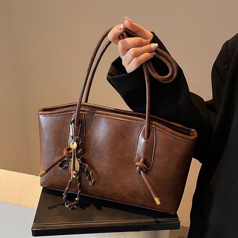 👜✨ Vintage-Umhängetasche aus PU-Leder für Damen – Zeitlos schön!